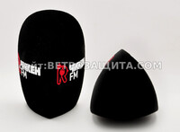 Ветрозащита для микрофона Sennheiser eW G4 с логотипом Чикен FM Ветрозащита для микрофона Sennheiser eW G4 с логотипом Чикен FM