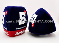 Ветрозащита для микрофона Sennheiser E 865 с логотипом ВАРЗИШ Ветрозащита для микрофона Sennheiser E 865 с логотипом ВАРЗИШ