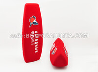 Ветрозащита для микрофона Sennheiser MD 46 с логотипом Народный Фронт Ветрозащита для микрофона Sennheiser MD 46 с логотипом Народный Фронт