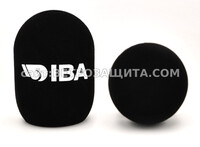 Ветрозащита для микрофона Shure betta 58 с логотипом IBA Ветрозащита для микрофона Shure betta 58 с логотипом IBA