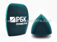 Ветрозащита для микрофона Sennheiser MD 46 с логотипом РБК Приморье